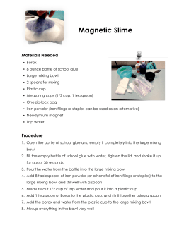 Slime Scientific Method Lab