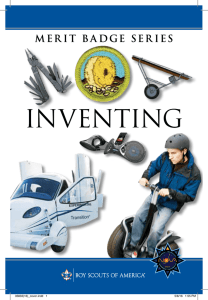 Inventing - Boy Scouts of America