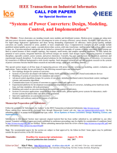 Systems of Power Converters: Design, Modeling, Control, and