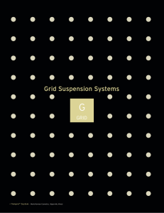 Grid Suspension Systems