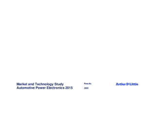 Market and Technology Study Automotive Power Electronics 2015