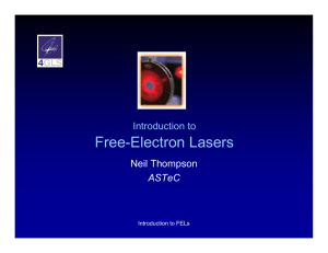 Free-Electron Lasers