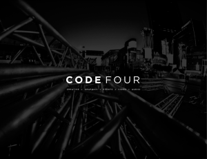 Code Four Brochure