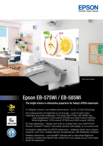 Epson EB-575Wi / EB