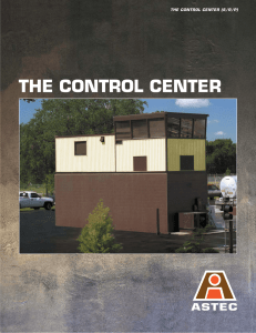the control center