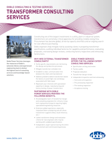 transformer consulting services