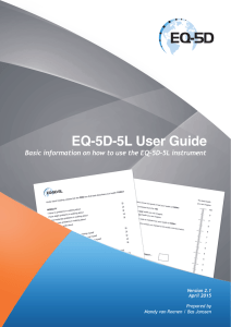 EQ-5D-5L User Guide
