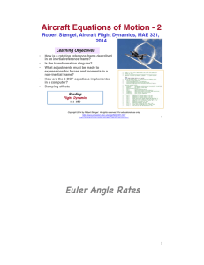 Euler Angle Rates!
