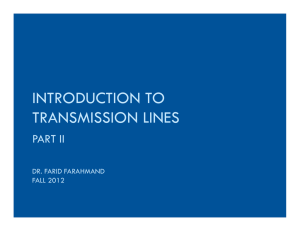 introduction to transmission lines