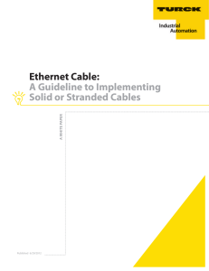 Ethernet Cable: A Guideline to Implementing Solid or Stranded Cables
