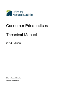 Consumer Price Indices Technical Manual