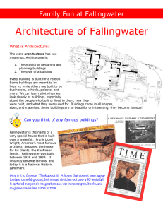 Architecture of Fallingwater