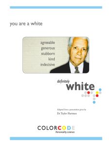 white - The Color Code