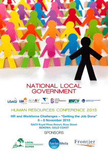 2013 National Local Government HR Conference 6