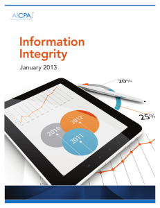 white paper on Information Integrity