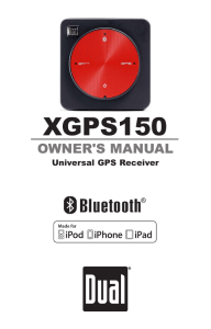XGPS150 - Dual Electronics