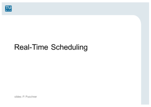 Real-Time Scheduling