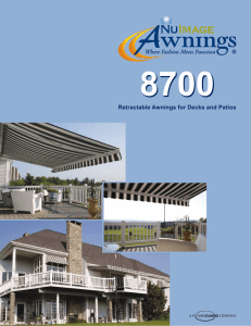 Retractable Awnings for Decks and Patios