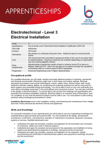 Electro technical Level 3