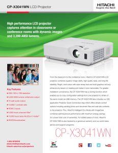 CP-X3041WN - ProjectorCentral.com