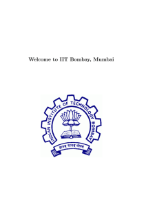 Welcome to IIT Bombay, Mumbai