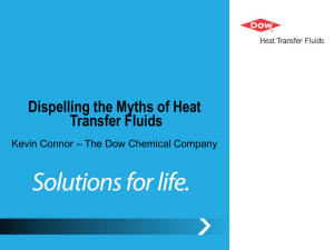 Dispelling the Myths of Heat Transfer Fluids