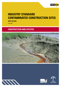 industry standard contaminated construction sites