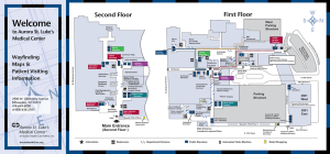 Aurora St. Luke`s Medical Center Wayfinding Map