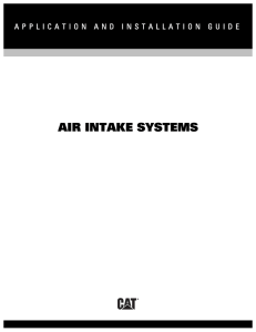 air intake systems - Capital Machinery