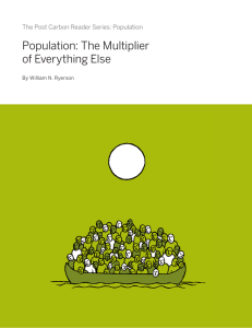 Population: The Multiplier of Everything Else