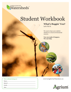 Student Workbook - Milk River Watershed Council Canada