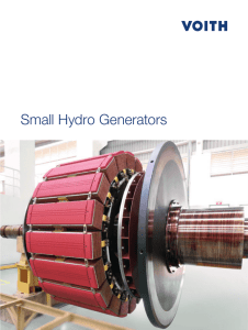 Small Hydro Generators