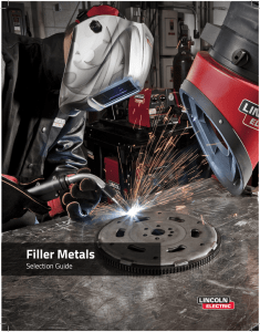 Filler Metal Selector Guide