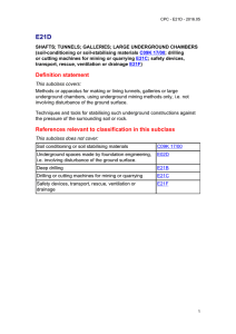 E21D - Cooperative Patent Classification