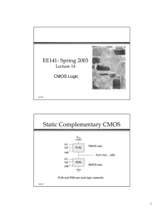 Static Complementary CMOS