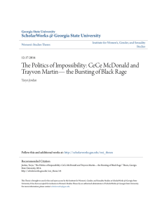 The Politics of Impossibility: CeCe McDonald and Trayvon Martin
