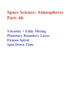 Space Science: Atmospheres Part