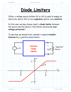 Diode Limiters