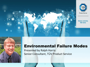 Environmental Failure Modes