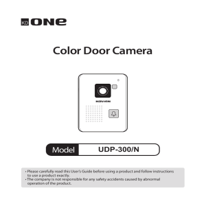 Color Door Camera