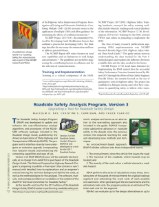 Roadside Safety Analysis Program, Version 3 - RSAP