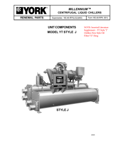 YT Style J Millennium Unit Components Renewal Parts (Form