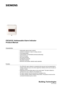 FDCAI181 Alarm indicator