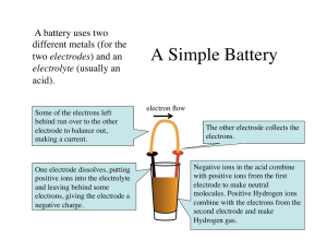 A Simple Battery
