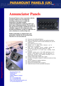 Annunciator Panels - Defence Industries