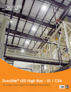 DuroSite® LED High Bay - UL / CSA