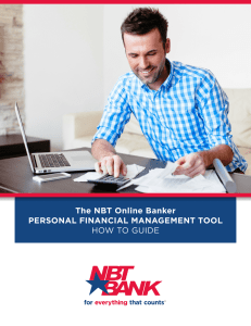 Personal Financial Management Tool How To Guide