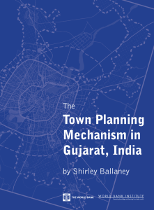 Town Planning Mechanism in Gujarat, India