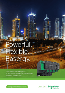 Powerful. Flexible. Easergy. - Schneider Electric Belgique