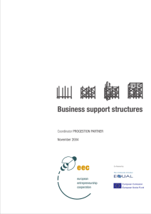 Business support structures